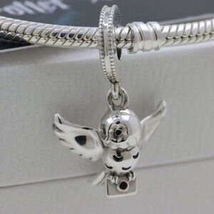 Pandora Harry Potter Hedwig Owl Dangle Charm